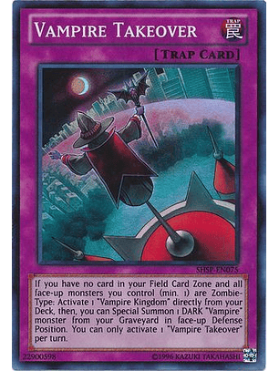 Vampire Takeover - SHSP-EN075 - Super Rare Unlimited
