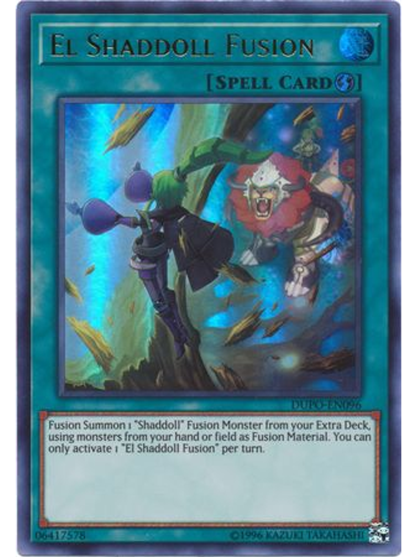 El Shaddoll Fusion - DUPO-EN096 - Ultra Rare Unlimited 1