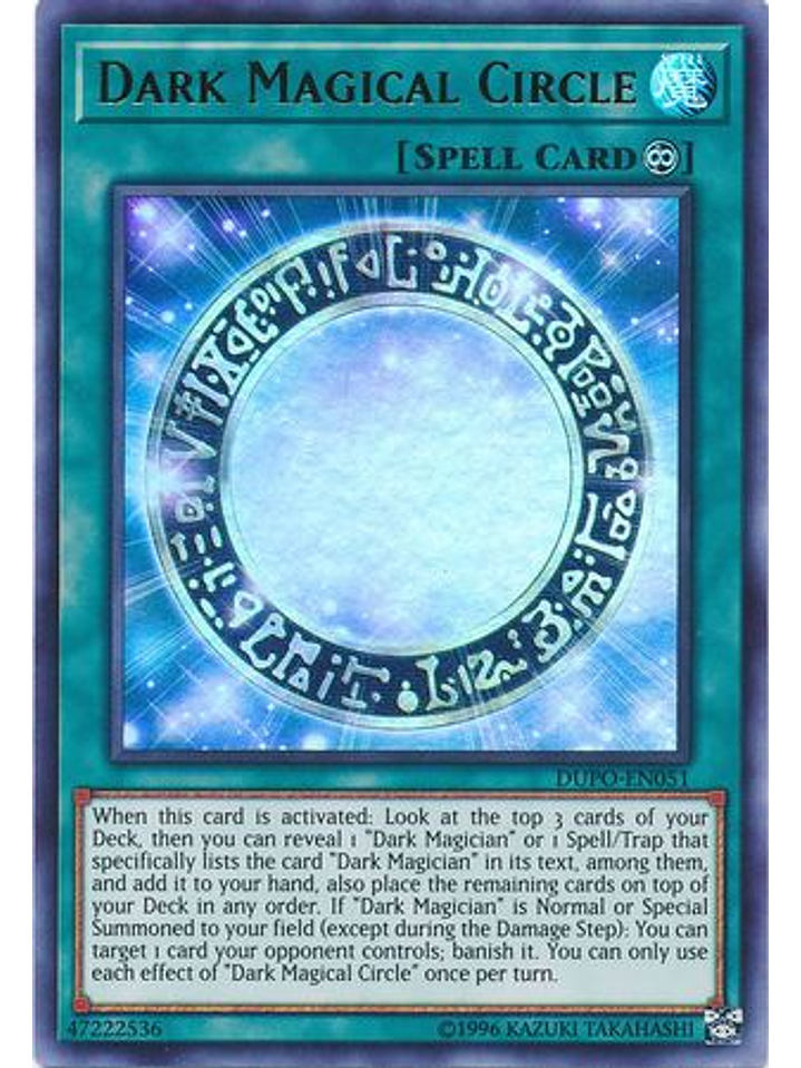 Dark Magical Circle - DUPO-EN051 - Ultra Rare Unlimited 1