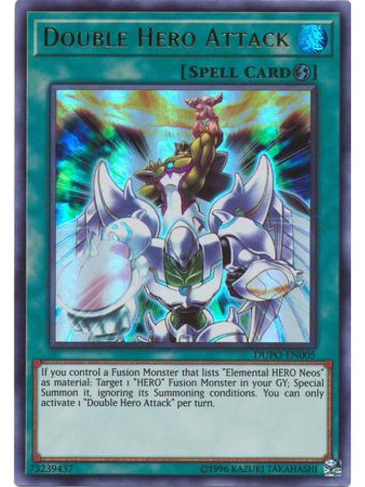 Double Hero Attack - DUPO-EN005 - Ultra Rare Unlimited 1