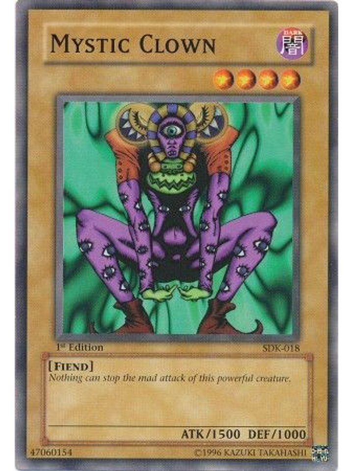 Mystic Clown - SDK-018 - Common 1st Edition 1