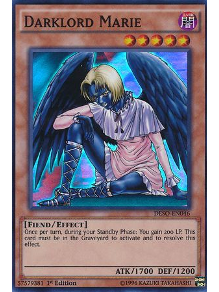 Darklord Marie - DESO-EN046 - Super Rare 1st Edition 1