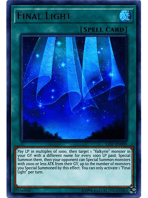 Final Light - SAST-EN090 - Ultra Rare Unlimited