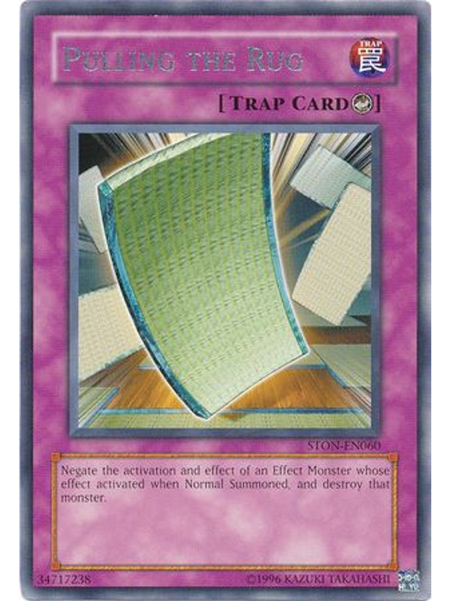 Pulling the Rug - STON-EN060 - Rare Unlimited 1