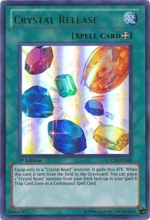 Crystal Release - LCGX-EN169 - Ultra Rare 1st Edition
