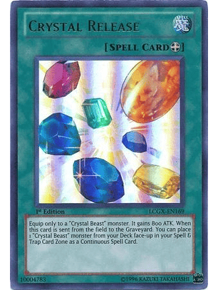 Crystal Release - LCGX-EN169 - Ultra Rare 1st Edition