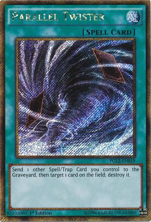 Parallel Twister - PGL2-EN019 - Gold Secret Rare 1st Edition