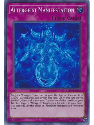 Altergeist Manifestation - EXFO-EN070 - Super Rare Unlimited