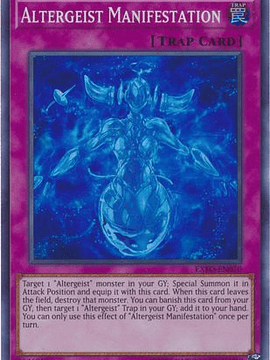 Altergeist Manifestation - EXFO-EN070 - Super Rare Unlimited