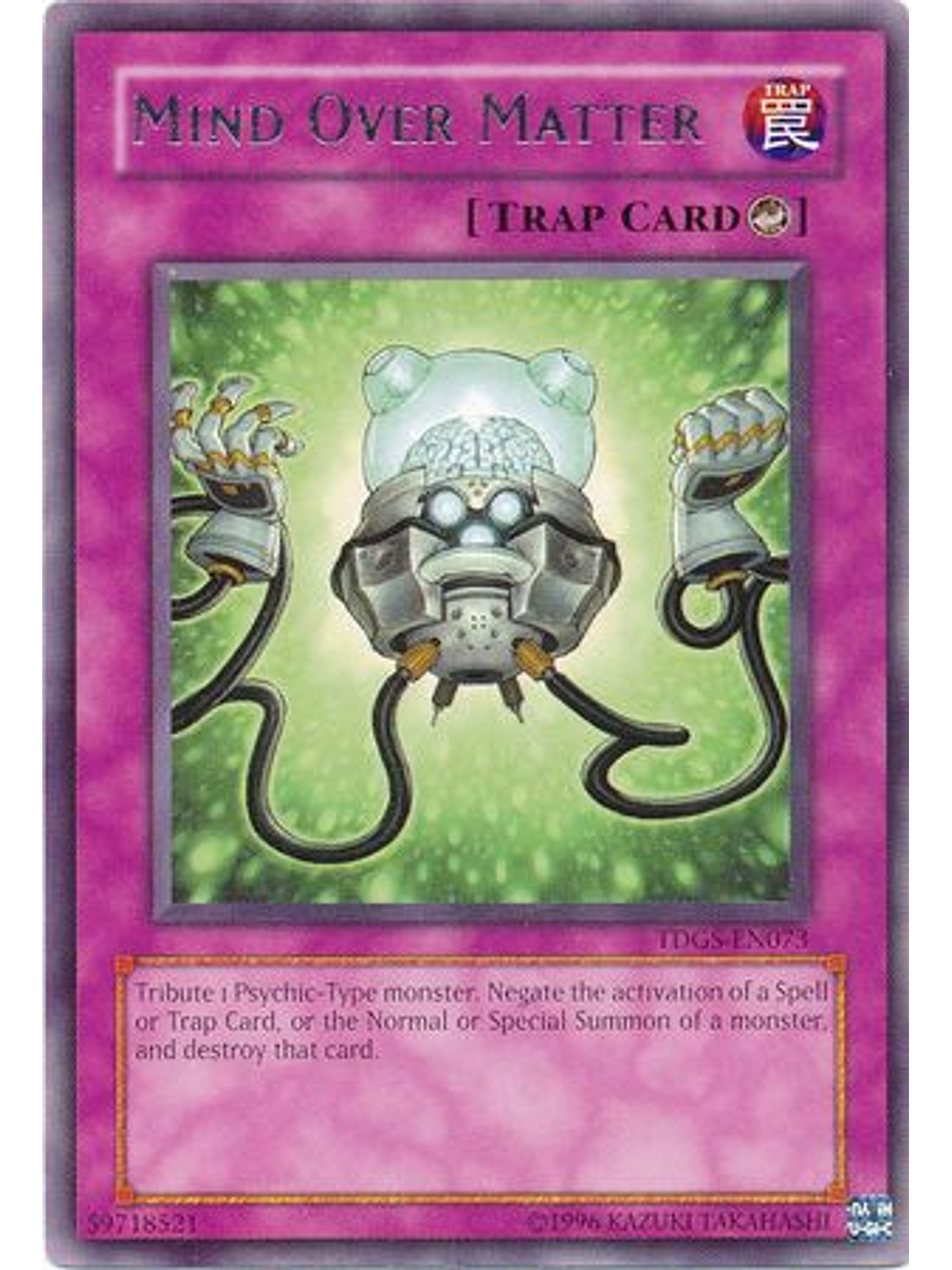 Mind Over Matter - TDGS-EN073 - Rare Unlimited 1