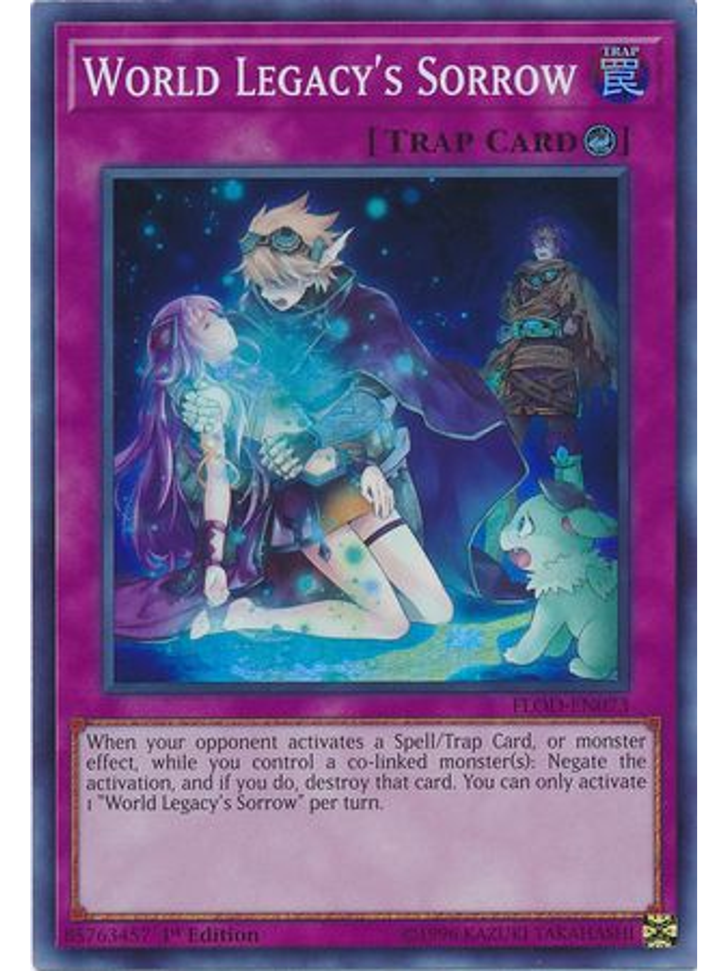 World Legacy's Sorrow - FLOD-EN073 - Super Rare 1st Edition 1