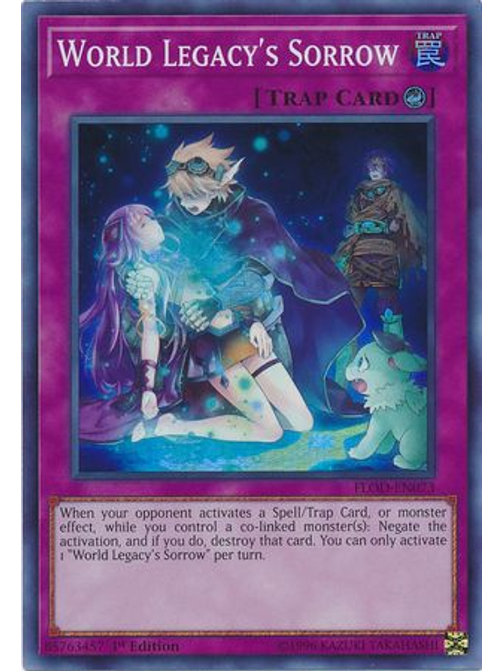 World Legacy's Sorrow - FLOD-EN073 - Super Rare 1st Edition 1