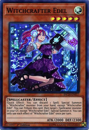 Witchcrafter Edel - inch-en017 - Super Rare 1st Edition