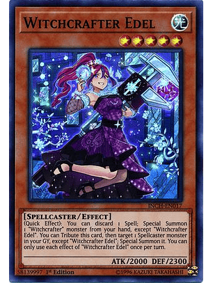 Witchcrafter Edel - inch-en017 - Super Rare 1st Edition