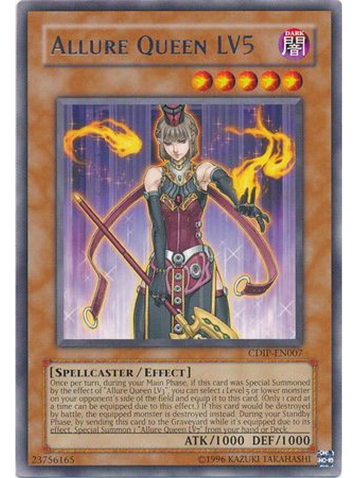 Allure Queen LV5 - CDIP-EN007 - Rare Unlimited 1