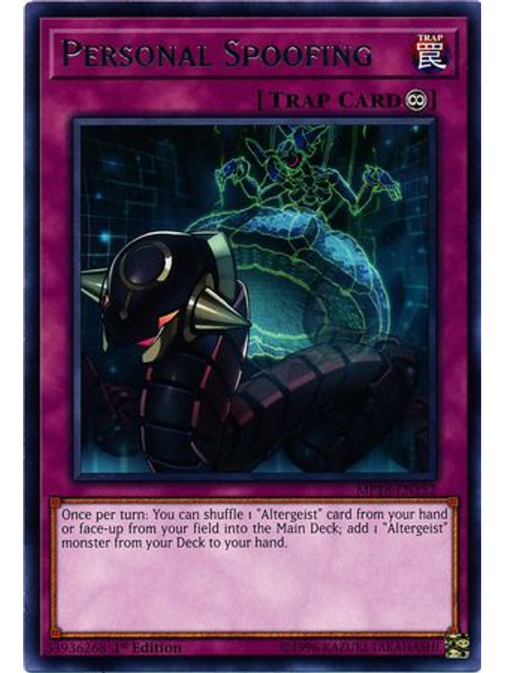 Personal Spoofing - MP18-EN152 - Rare 1st Edition 1