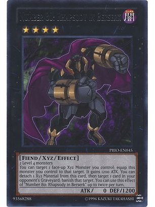 Number 80: Rhapsody in Berserk - PRIO-EN045 - Rare Unlimited
