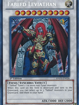 Fabled Leviathan - HA03-EN026 - Secret Rare Unlimited