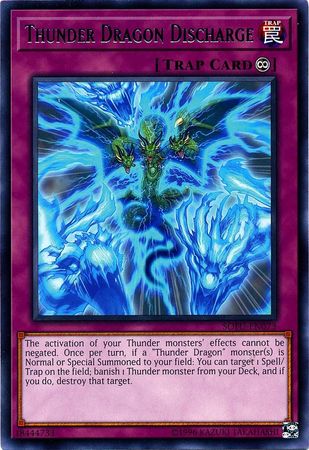 Thunder Dragon Discharge - SOFU-EN073 - Rare Unlimited