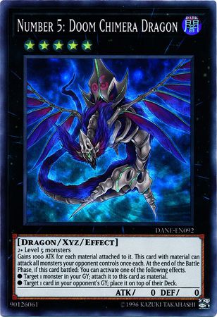 Number 5: Doom Chimera Dragon - DANE-EN092 - Super Rare Unlimited