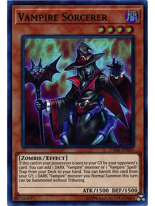 Vampire Sorcerer - DASA-EN049 - Super Rare Unlimited