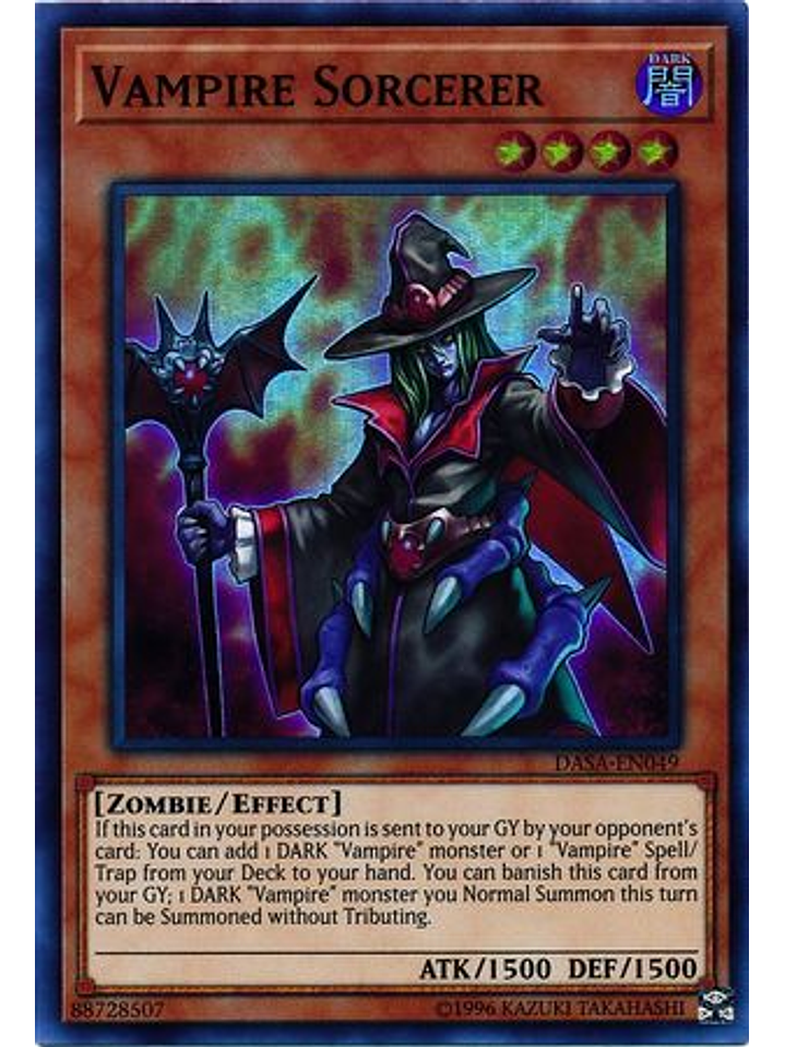 Vampire Sorcerer - DASA-EN049 - Super Rare Unlimited 1