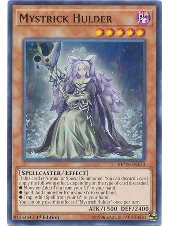 Mystrick Hulder - mp19-en173 - Common 1st Edition 1