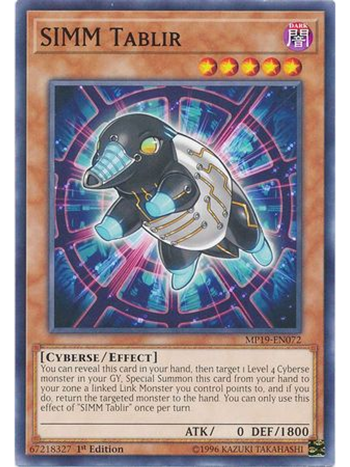 Simm Tablir - mp19-en072 - Common 1st Edition 1
