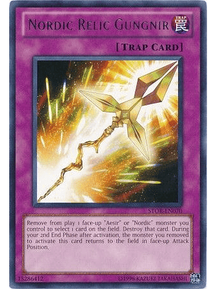 Nordic Relic Gungnir - STOR-EN070 - Rare Unlimited