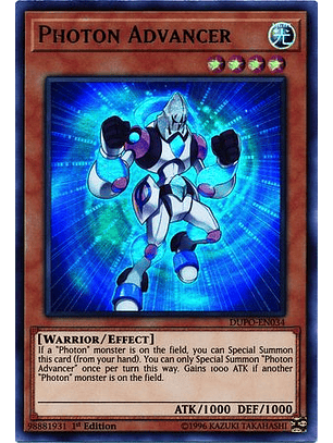 Photon Advancer - DUPO-EN034 - Ultra Rare 1st Edition
