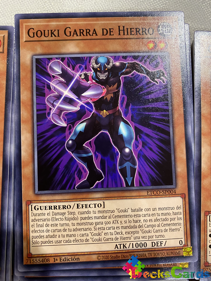 Gouki Iron Claw - ETCO-EN004 - Common 1st Edition 1