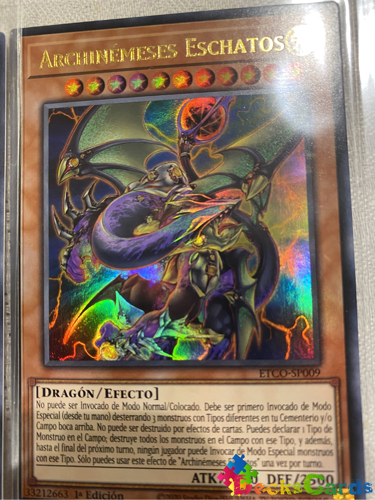 Archnemeses Eschatos - ETCO-EN009 - Ultra Rare 1st Edition 1