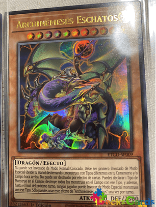 Archnemeses Eschatos - ETCO-EN009 - Ultra Rare 1st Edition
