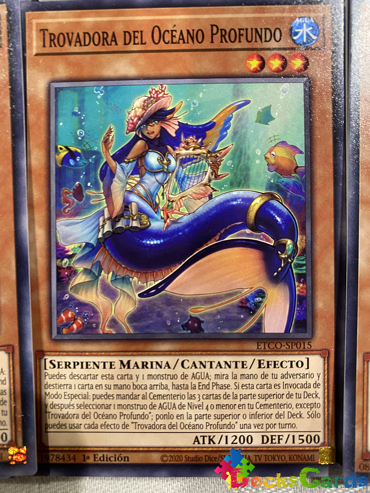 Deep Sea Minstrel - ETCO-EN015 - Common 1st Edition 1