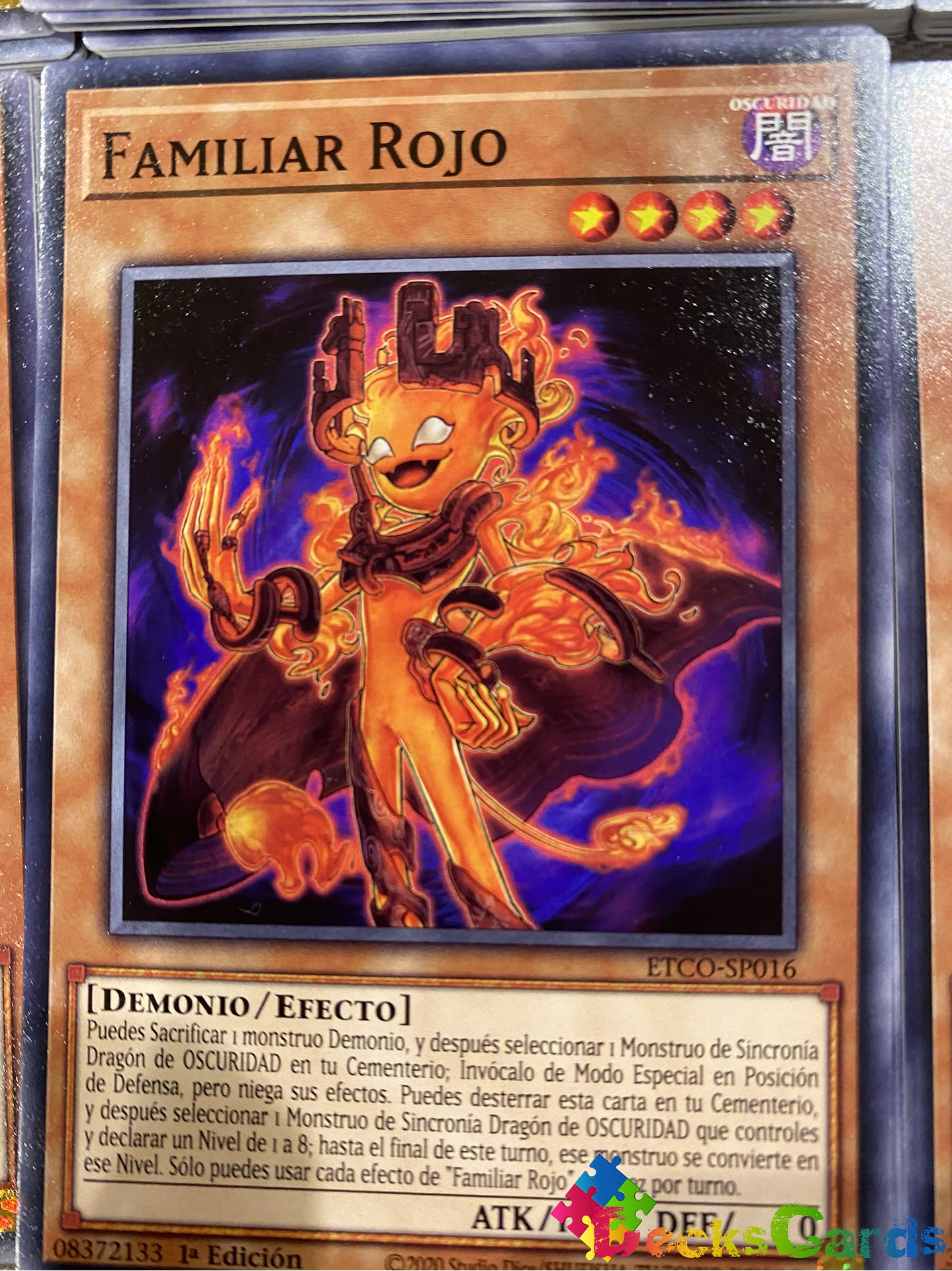 Red Familiar - ETCO-EN016 - Common 1st Edition 1