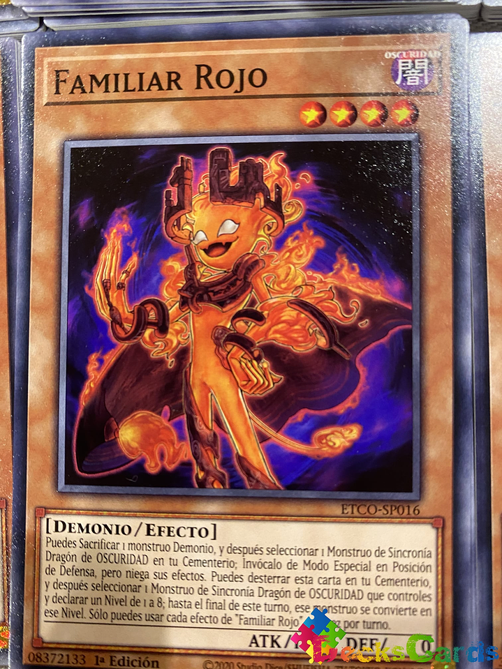 Red Familiar - ETCO-EN016 - Common 1st Edition 1