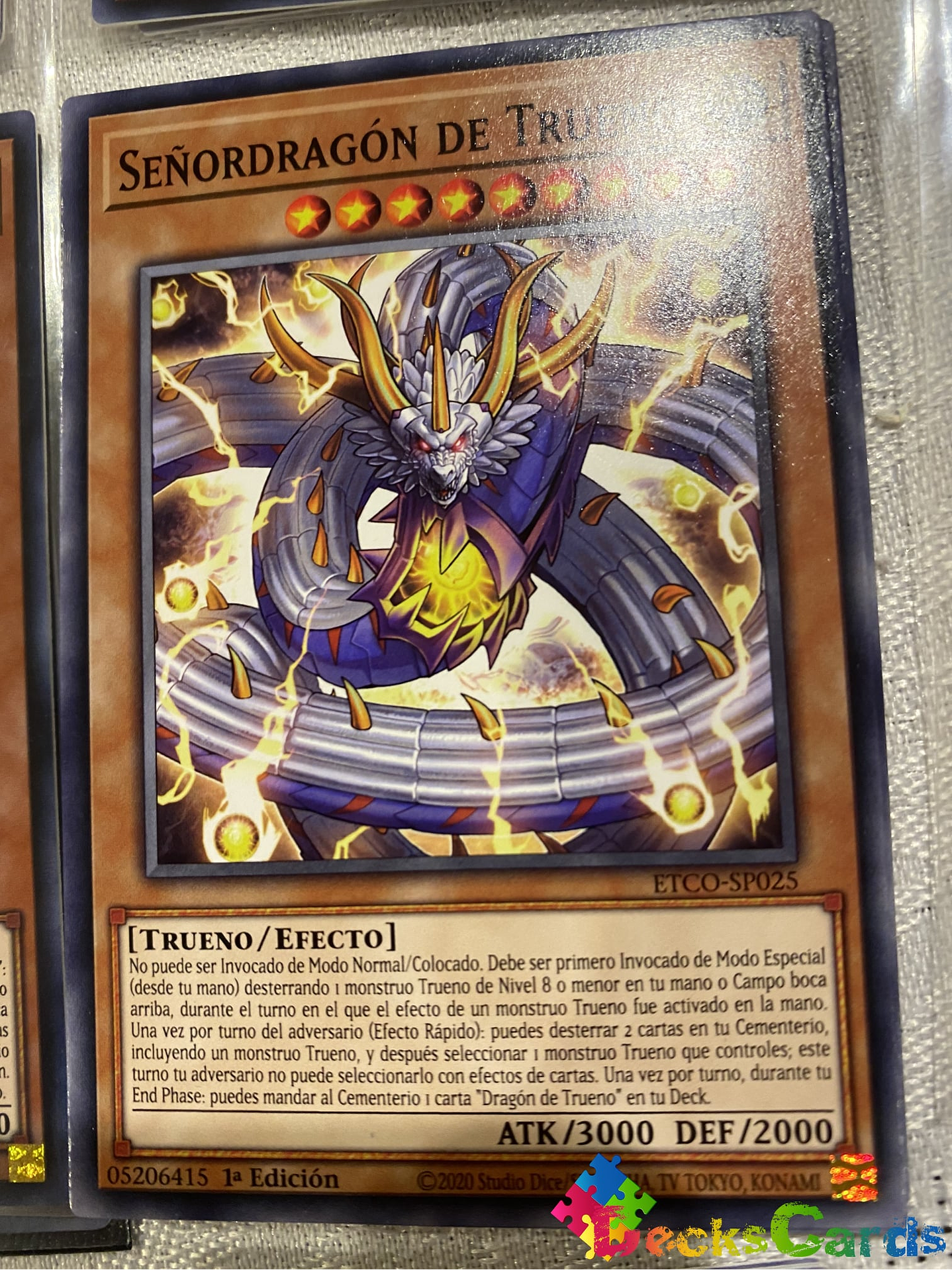 Thunder Dragonlord - ETCO-EN025 - Common 1st Edition 1