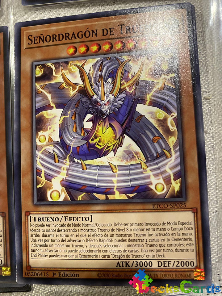 Thunder Dragonlord - ETCO-EN025 - Common 1st Edition 1