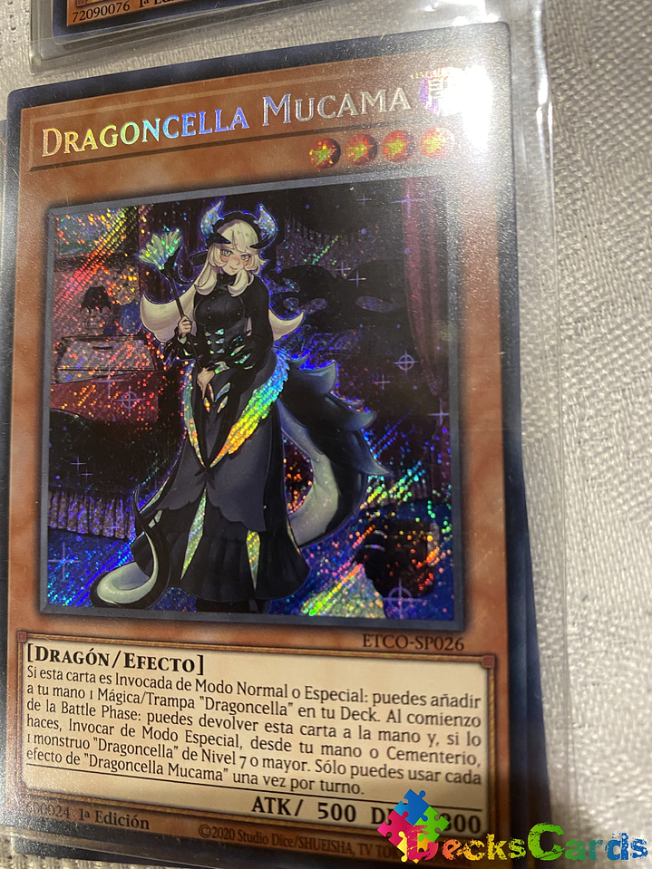 Chamber Dragonmaid - ETCO-EN026 - Secret Rare 1st Edition 1