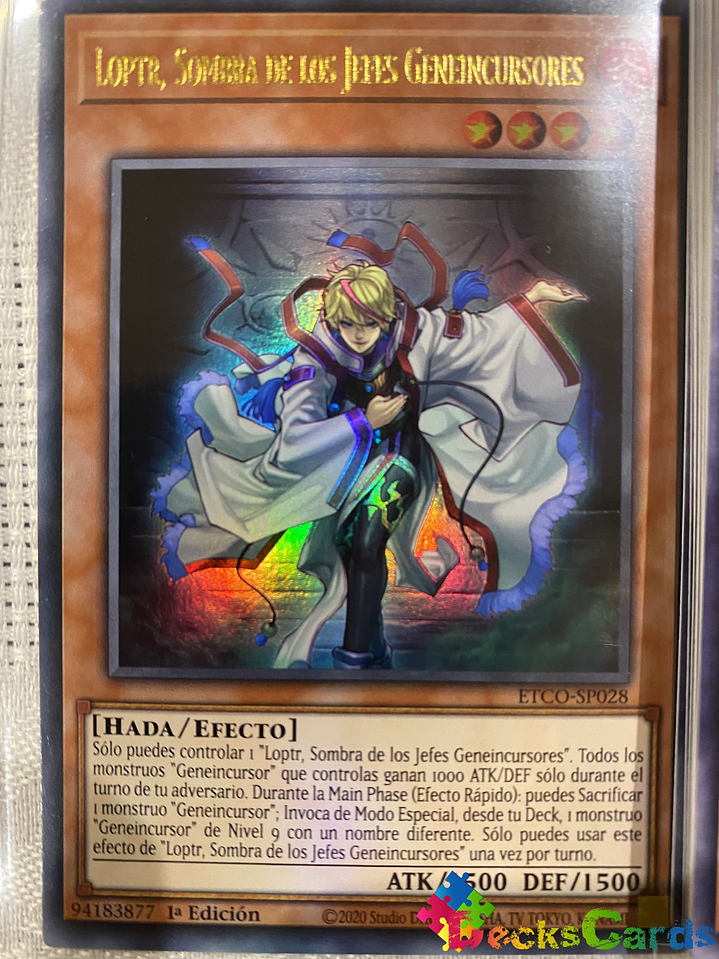 Loptr, Shadow of the Generaider Bosses - ETCO-EN028 - Ultra Rare 1st Edition 1