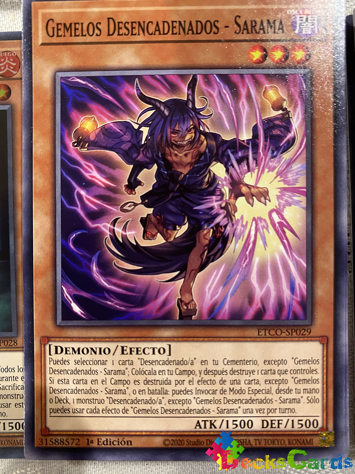 Unchained Twins - Sarama - ETCO-EN029 - Common 1st Edition 1