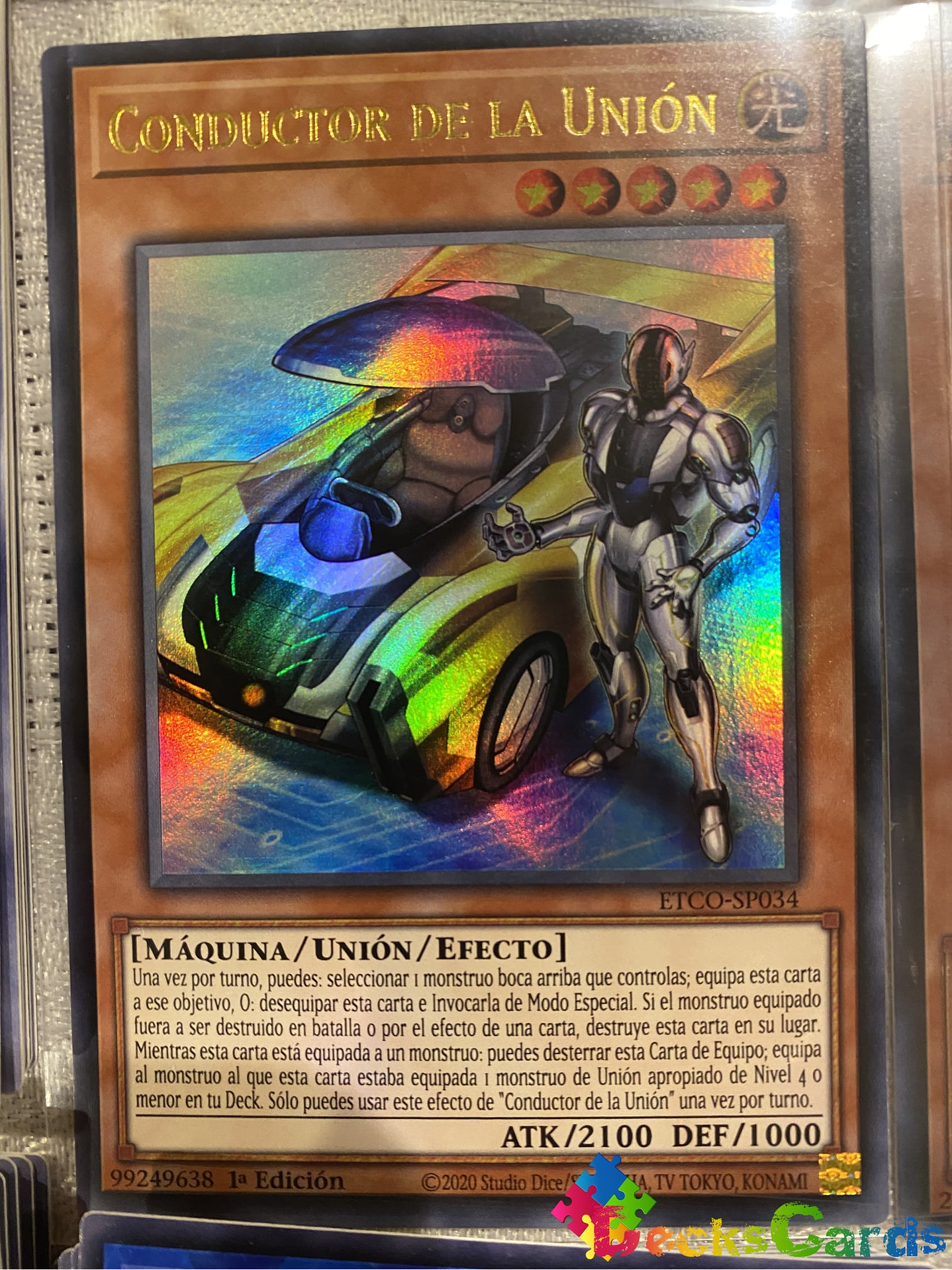 Union Driver - ETCO-EN034 - Ultra Rare 1st Edition 1