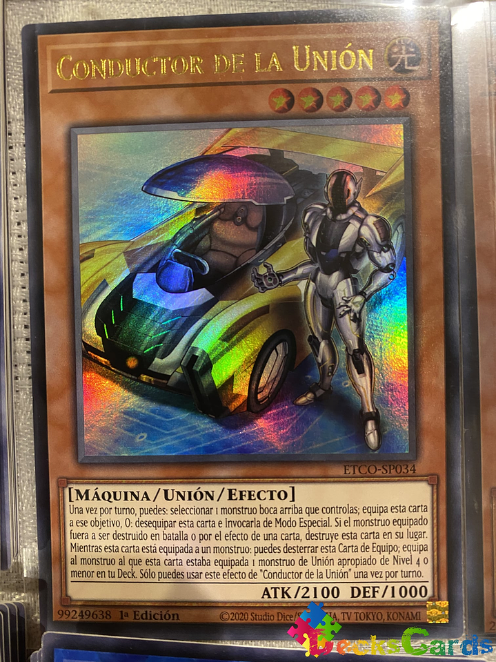 Union Driver - ETCO-EN034 - Ultra Rare 1st Edition 1