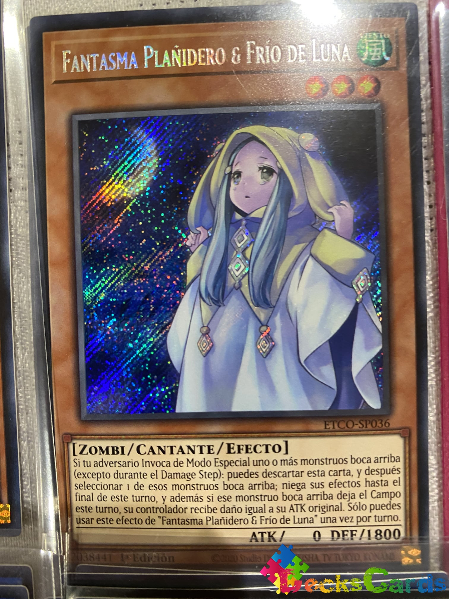 Ghost Mourner & Moonlit Chill - ETCO-EN036 - Secret Rare 1st Edition 1