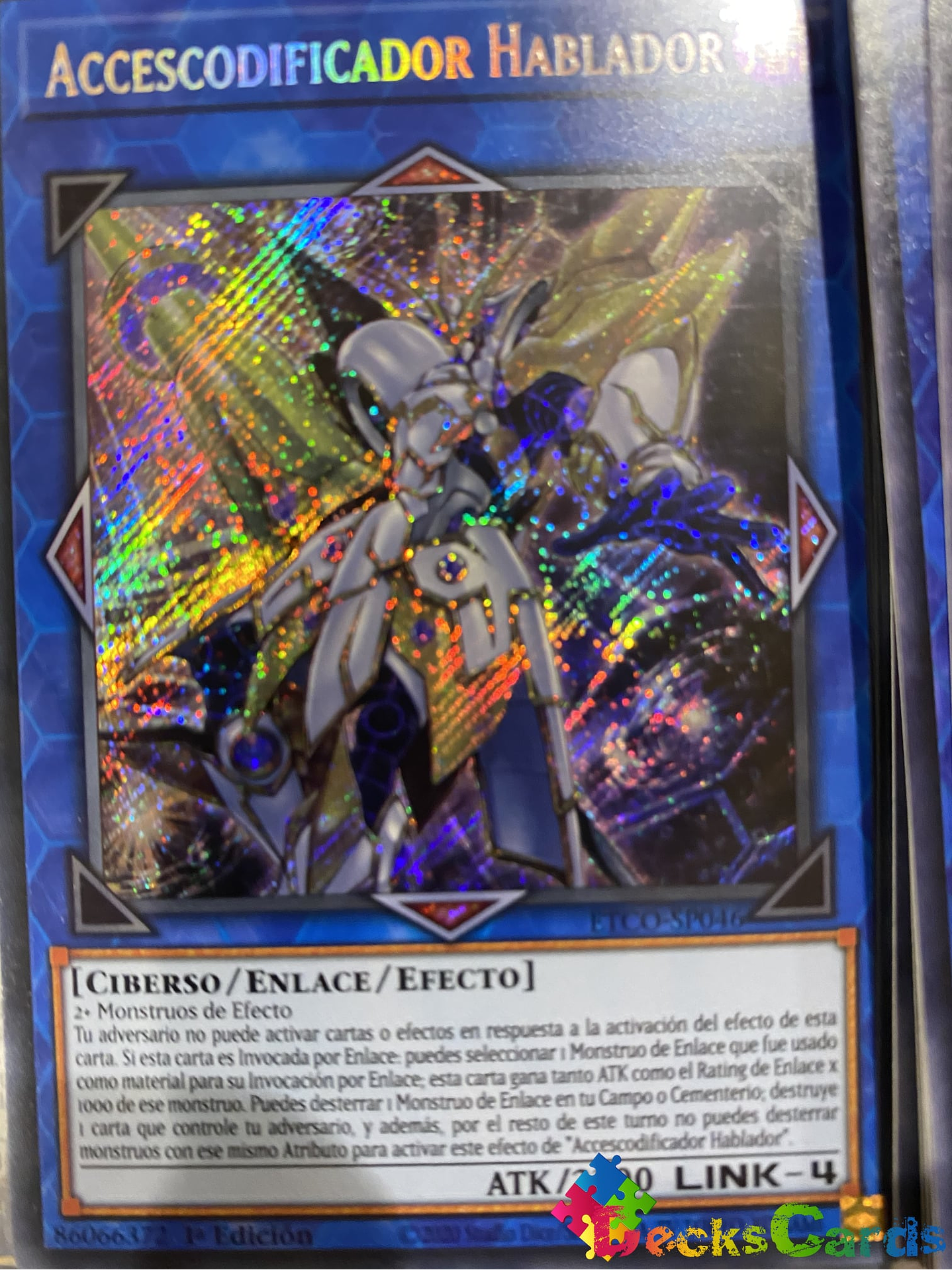 Accesscode Talker - ETCO-EN046 - Secret Rare 1st Edition 1