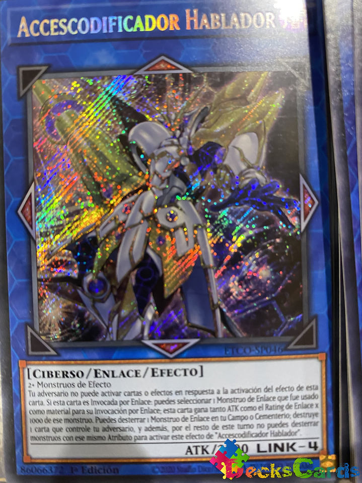 Accesscode Talker - ETCO-EN046 - Secret Rare 1st Edition 1