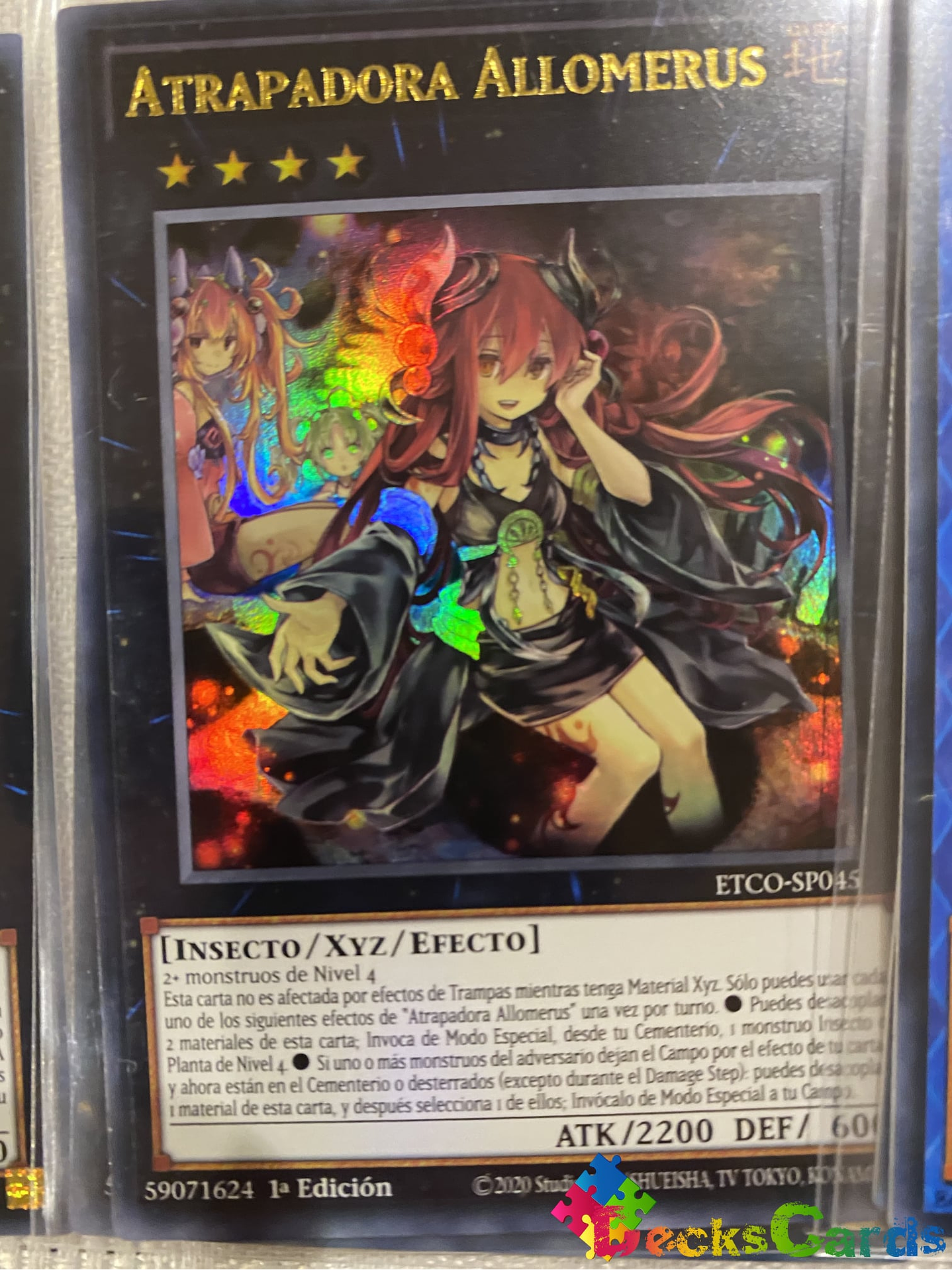 Traptrix Allomerus - ETCO-EN045 - Ultra Rare 1st Edition 1