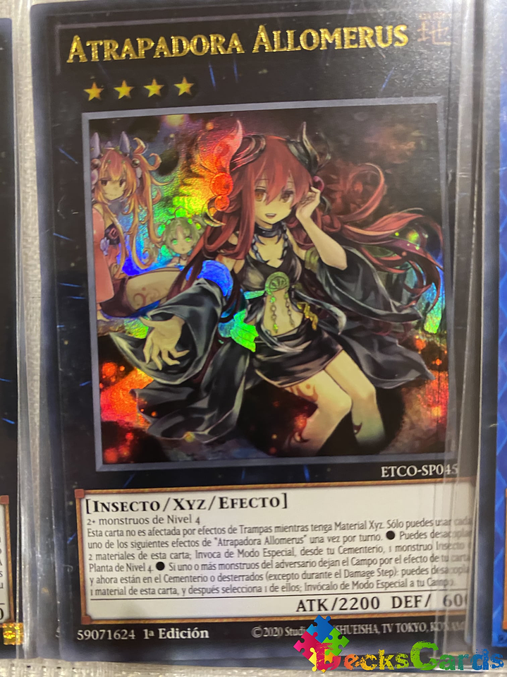 Traptrix Allomerus - ETCO-EN045 - Ultra Rare 1st Edition 1