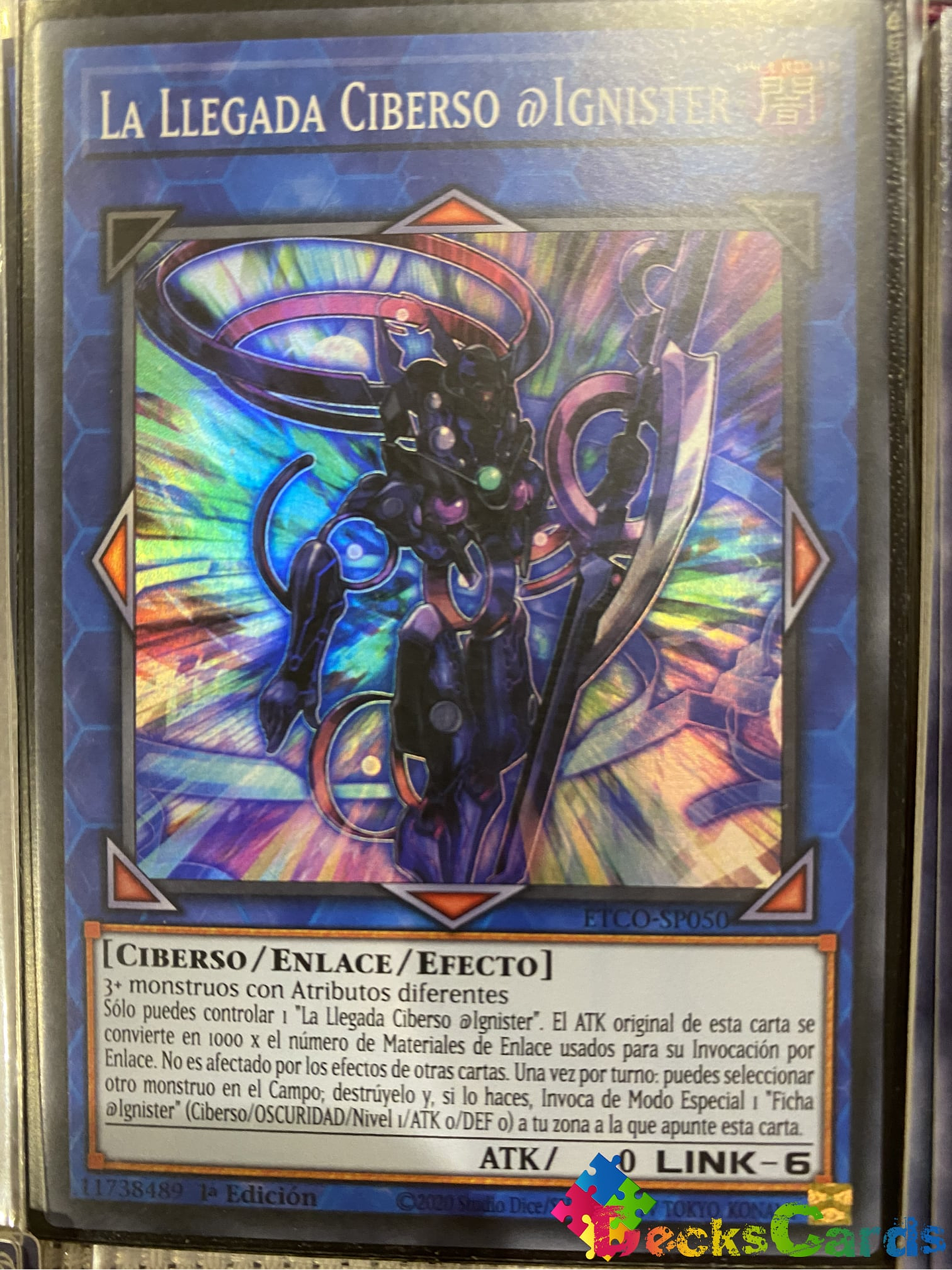 The Arrival Cyberse @Ignister - ETCO-EN050 - Super Rare 1st Edition 1