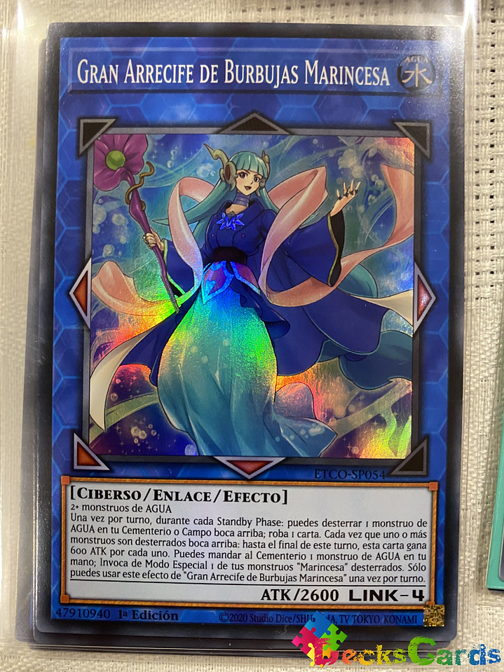 Marincess Great Bubble Reef - ETCO-EN054 - Super Rare 1st Edition 1